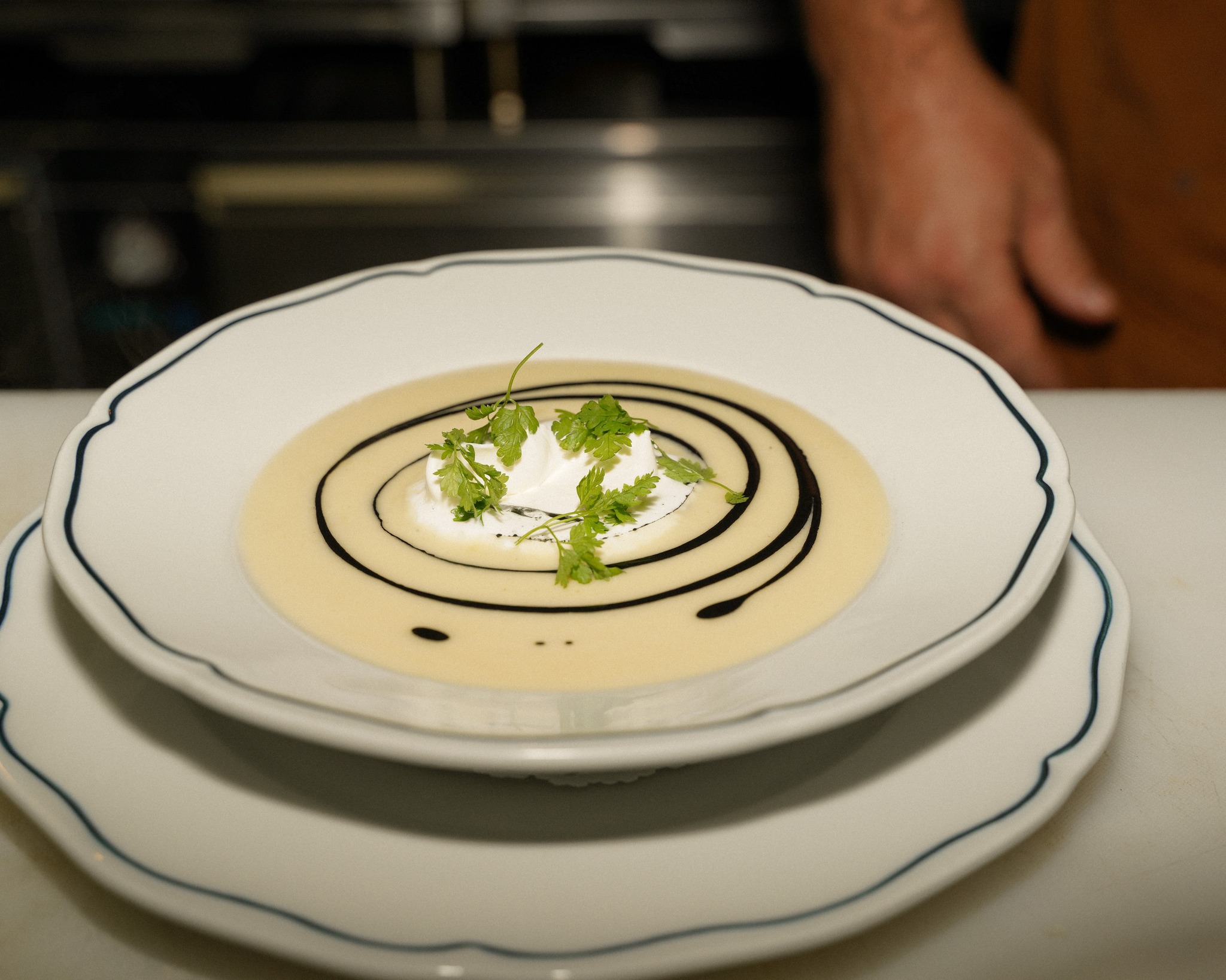 Soup so good, you’ll want to channel your inner Lloyd Christmas:
"Excuse me, Flo? Uh, what is the Soup Du Jour?"
"It's the Soup of the Day."
"Mmmm. That sounds good. I'll have that."