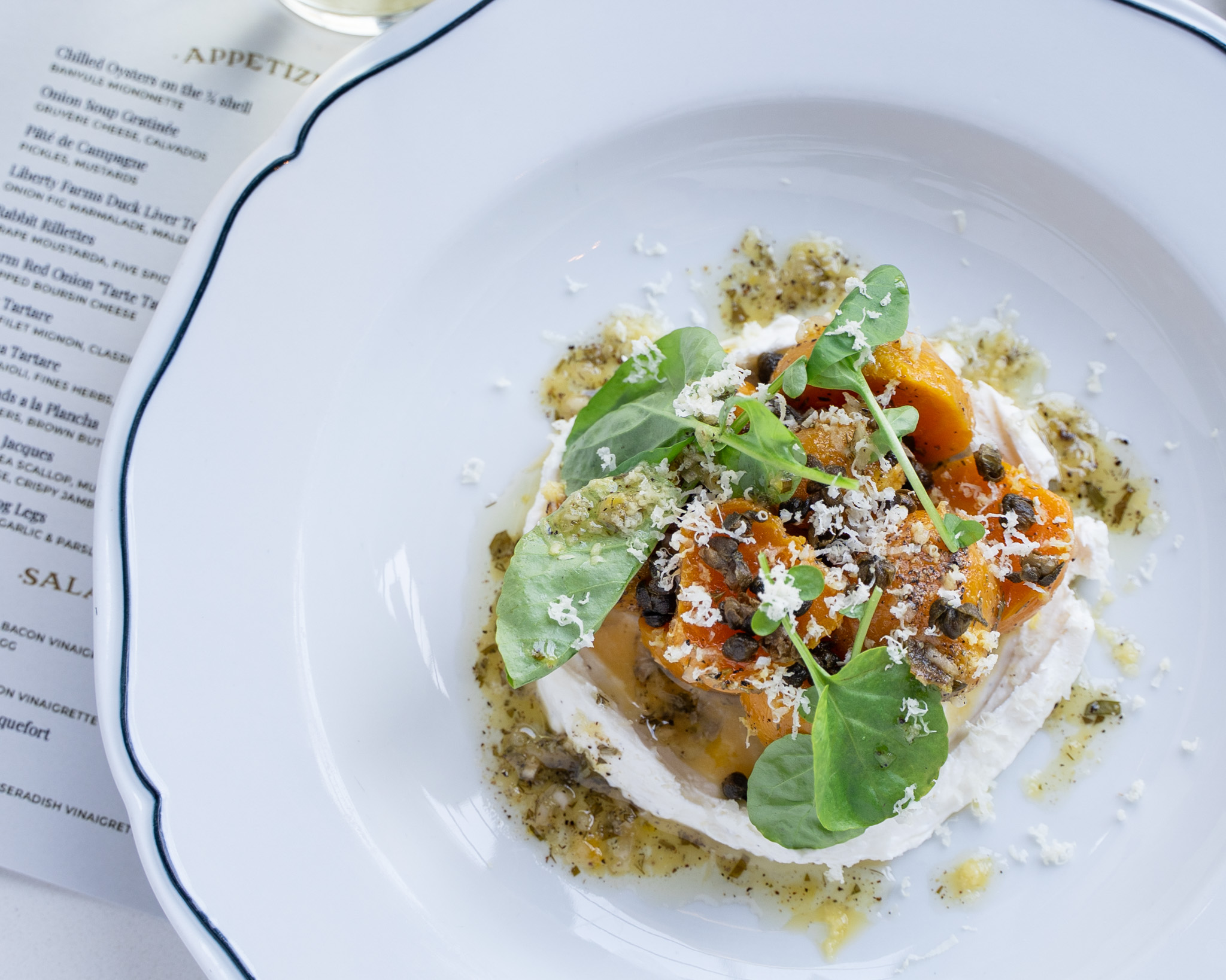 Golden beets, whipped farmer’s cheese, horseradish vinaigrette.
A fresh, unfussy favorite at Augie’s French. Perfect for lunch or whenever light and bright sounds just right.
📸: @savery.media