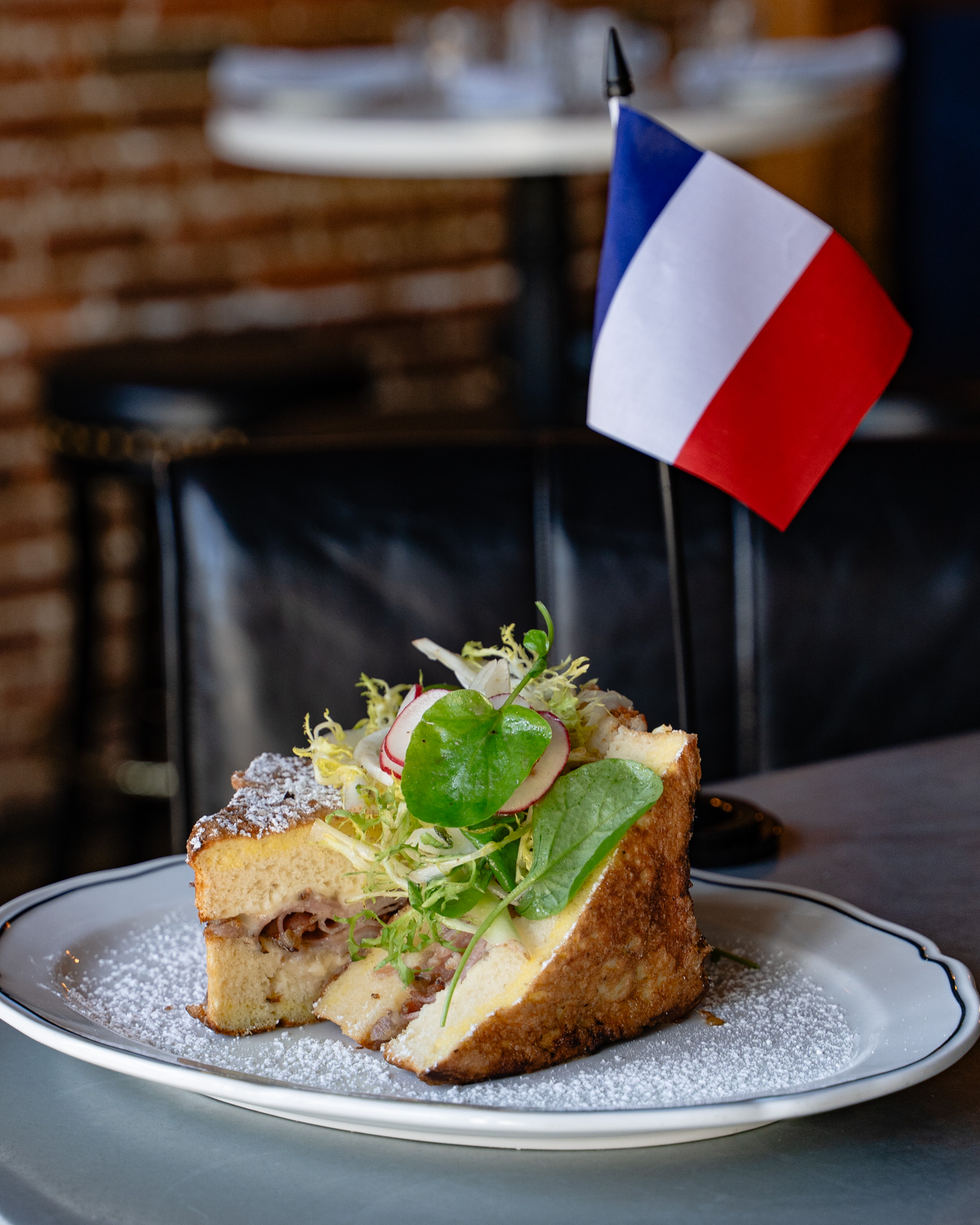 Lunch is here! 🥂 Augie’s French is now serving weekday lunch from 11:30–3, with new specials, sandwiches, and crepes made for downtown dining. Start with the Monte Cristo (trust us) and stay for happy hour 3–5.