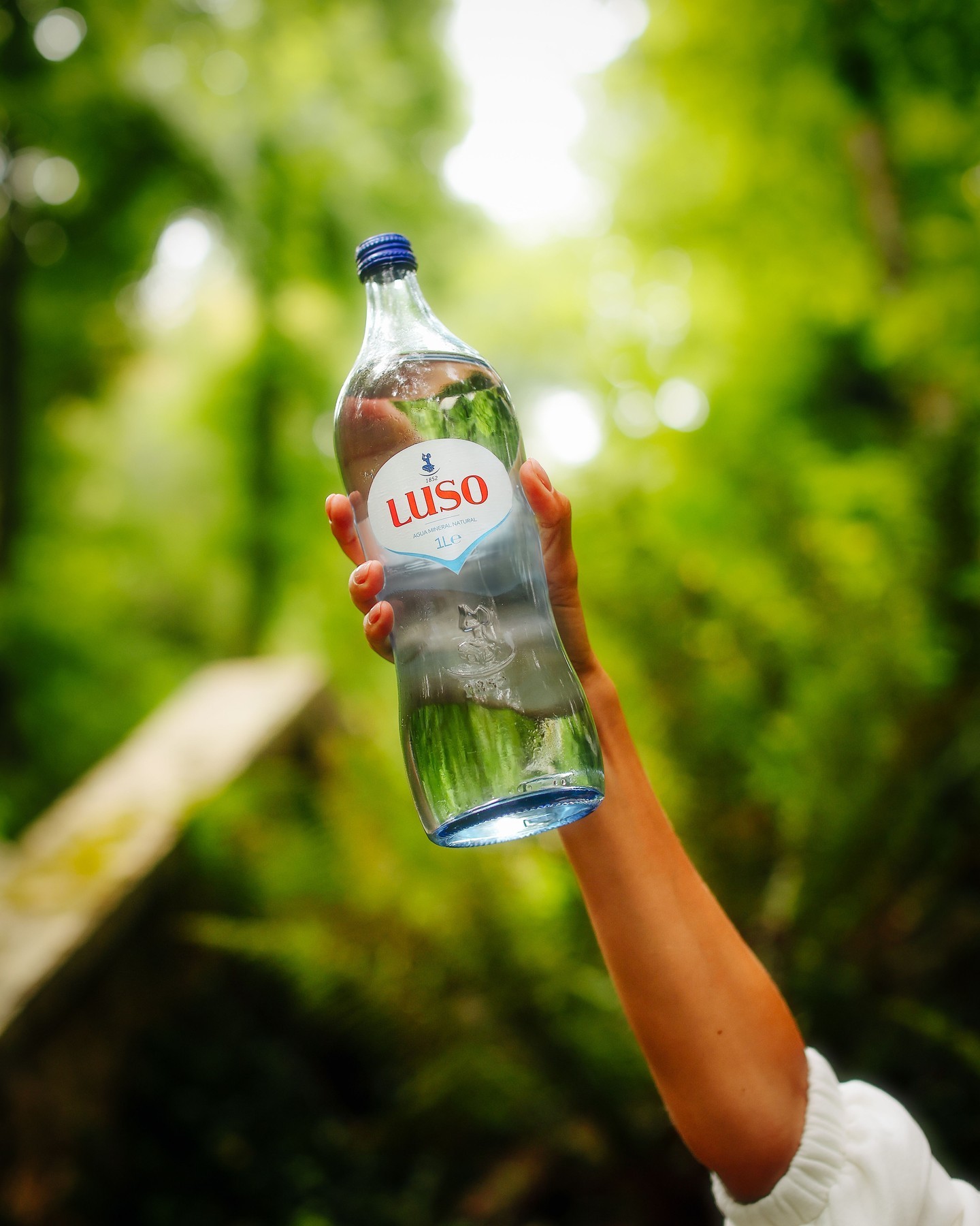 Um equilíbrio natural que te faz bem. 🍃 #naturalmenteequilibrada #aguadeluso​