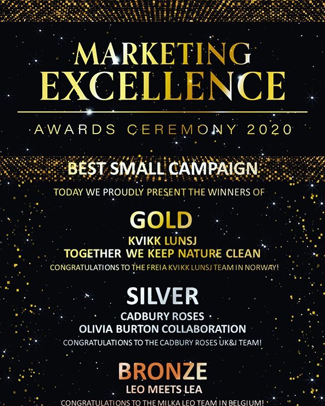 In these times it feels good to get awarded by our beloved client Mondelez International #butikcando #butikagency