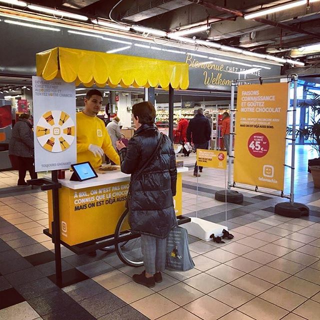 @cubzzkids chocolade voor de Brusselaars … #butikagency