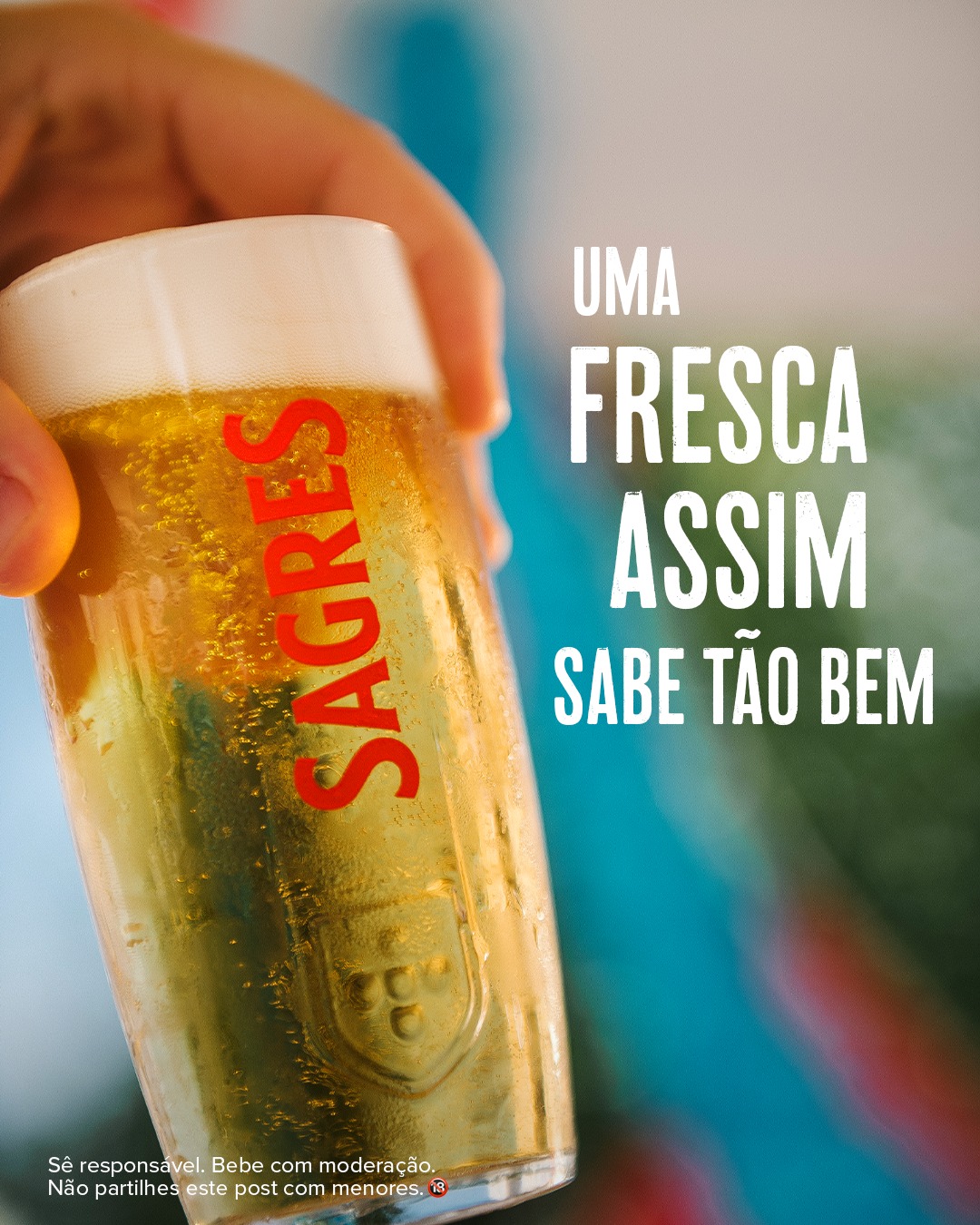 Olarilolé, olarilólei, quem ficou a querer uma Sagres assim? 🎶🍻

#CervejaSagres #SagresSomosNós #SagresSemCerimónias